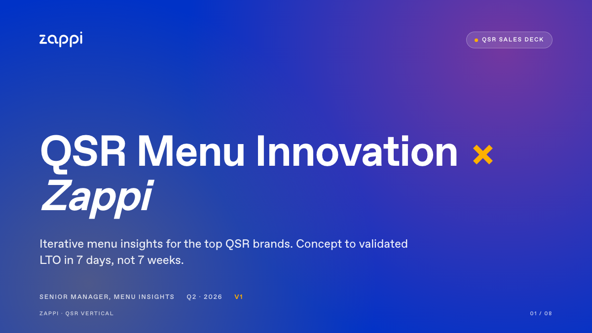 QSR deck